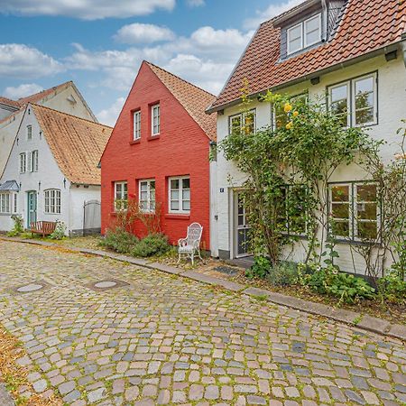 Fewo1846 - Altes Steuermannhaus - Uriges Reihenhaus Mit 2 Schlafzimmern In Der Altstadt Flensburg Buitenkant foto